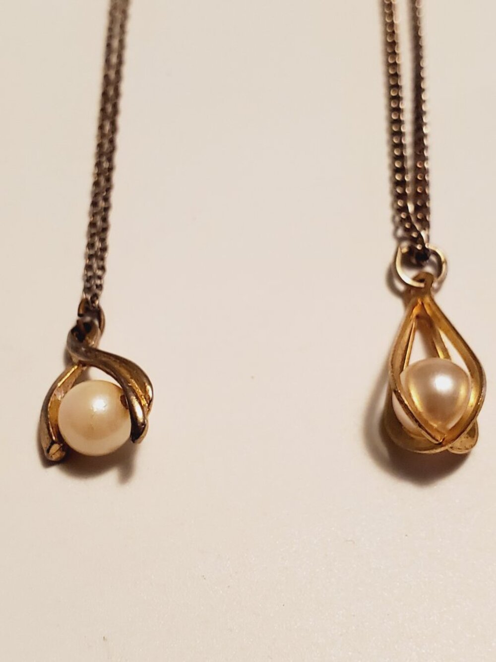 4 Necklaces, items # A 2344-2347, wt. 8 grams. - Picture 12 of 12